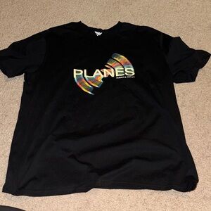 Black Planes Short Sleeve Tee